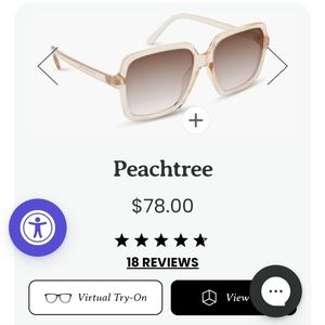 Nectar peach tree sunglasses